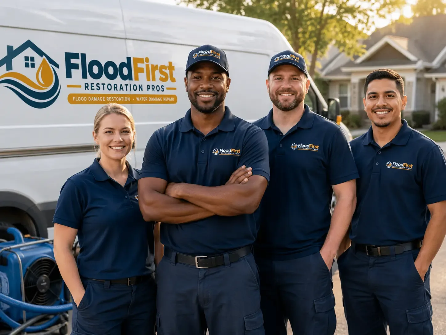 Flood Damage Restoration company in Luck, WI