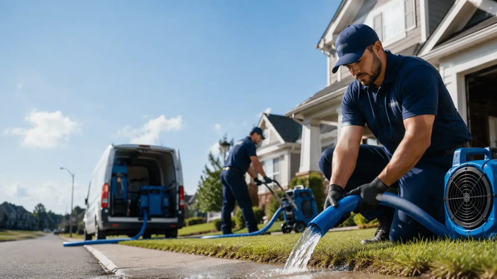 Flood Damage Restoration in Luck, WI